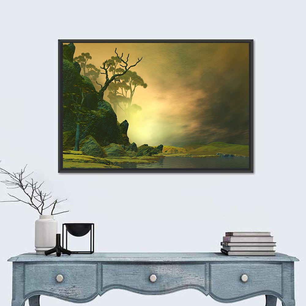Scenic Lake Wall Art