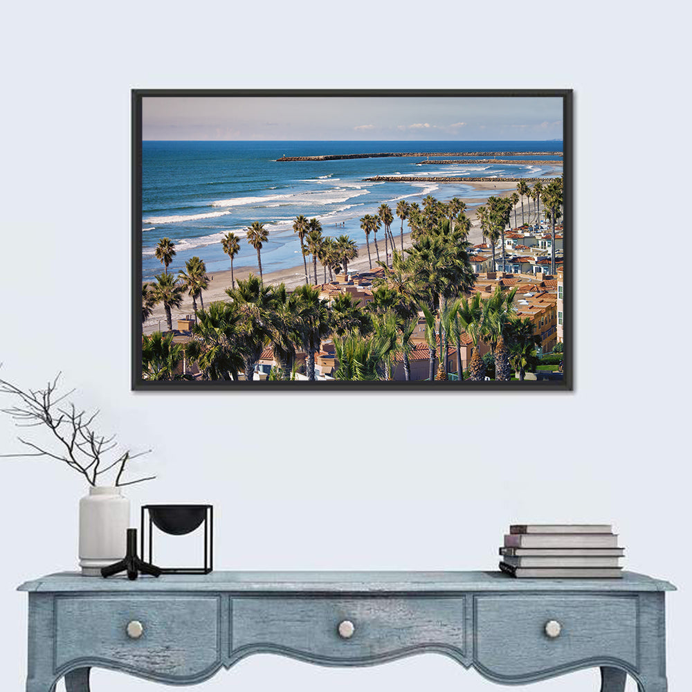 Oceanside Shoreline California Wall Art