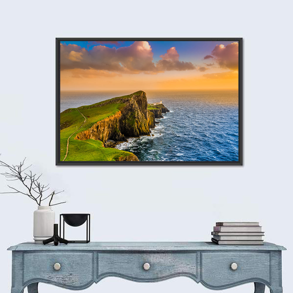 Neist Point Lighthouse Scotland Wall Art