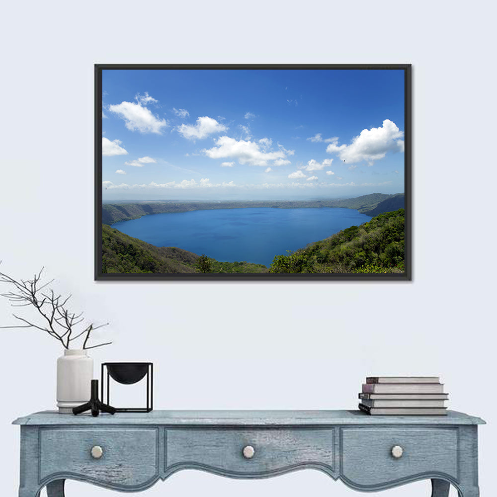 Volcanic Crater Lake Apoyo Wall Art