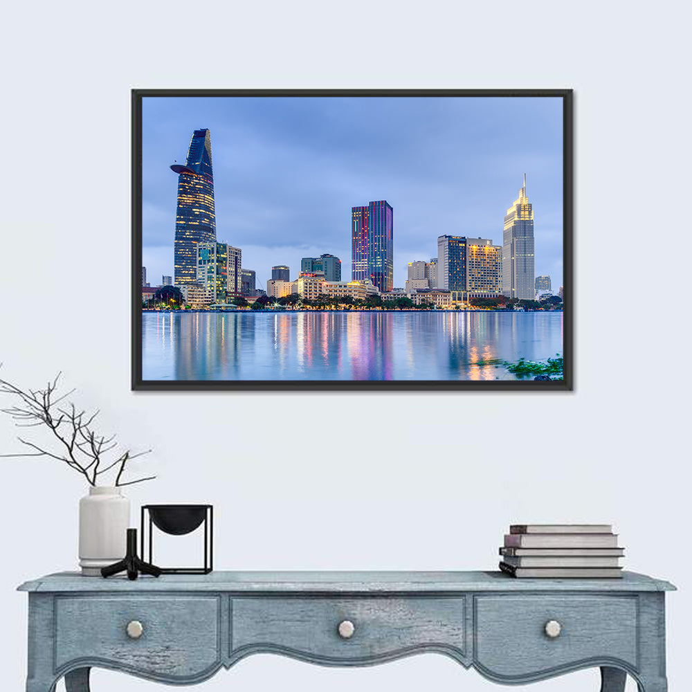 Saigon Downtown Skyline Wall Art