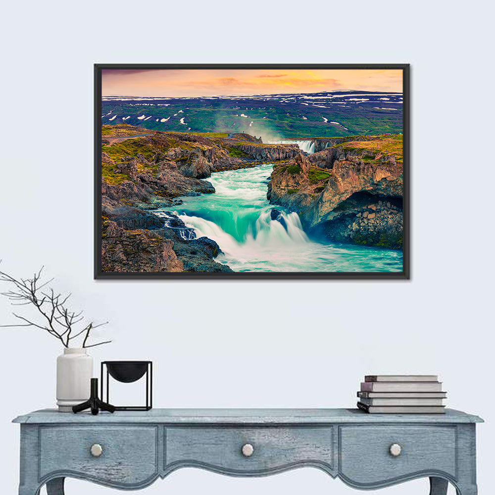 Godafoss Waterfall Wall Art