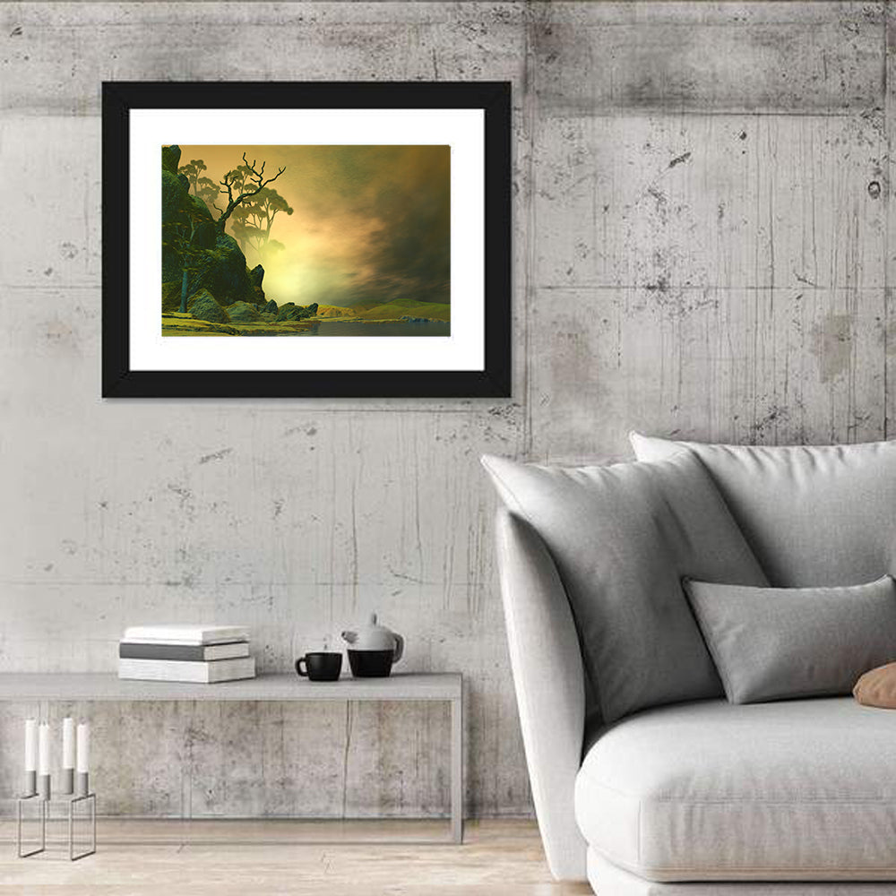 Scenic Lake Wall Art