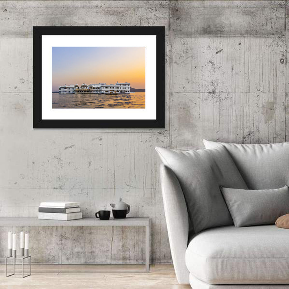 The Lake Palace In Udaipur Rajasthan Wall Art