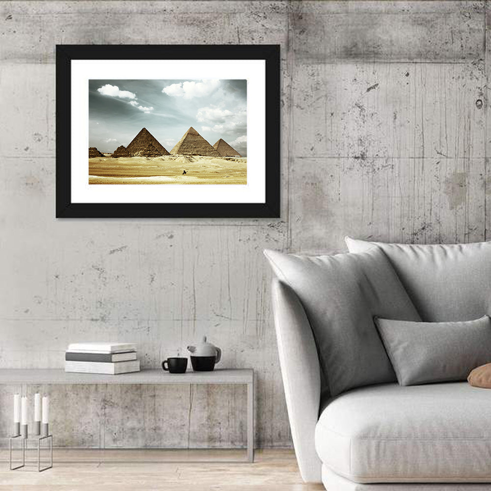 Great Pyramids Giza Valley I Wall Art