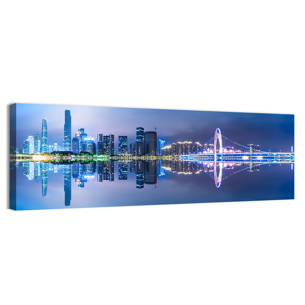 Guangzhou Skyline & Zhujiang River Wall Art