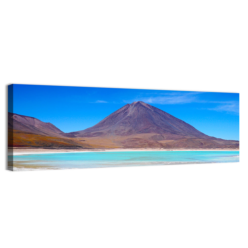 Green Lagoon In Bolivia Wall Art