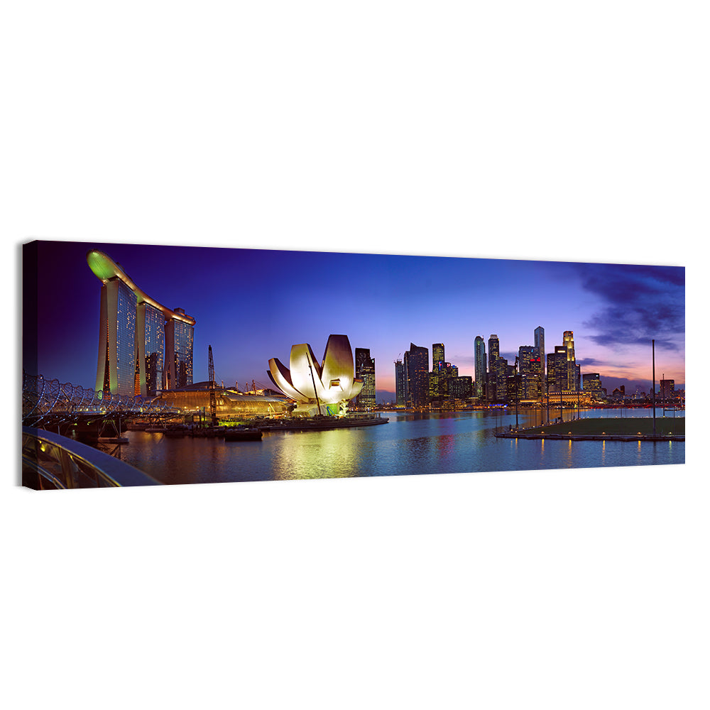 Singapore Twilight Wall Art