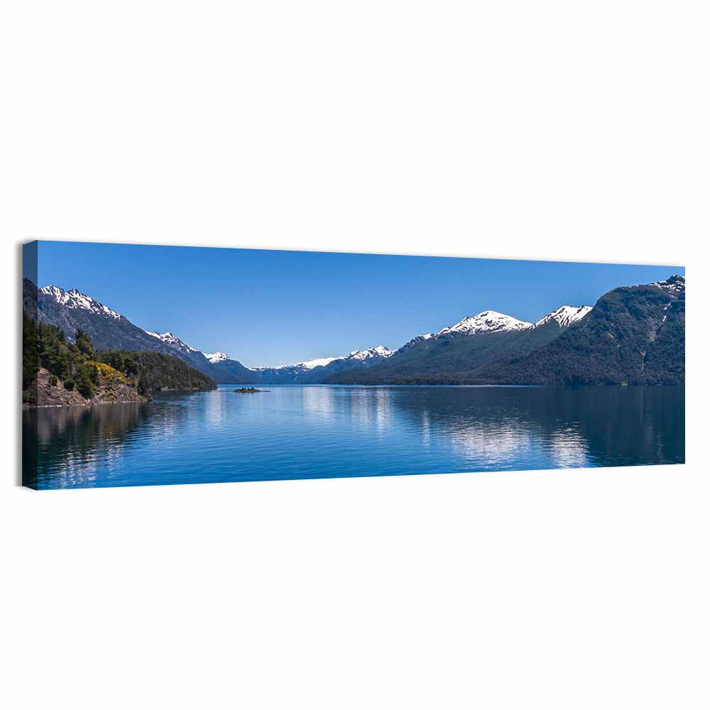 Lake Near Bariloche, Argentina Wall Art, canvas print, panoramic
