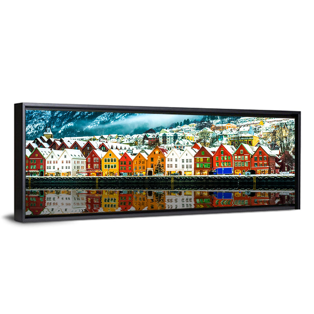 View On Bruges In Bergen Wall Art