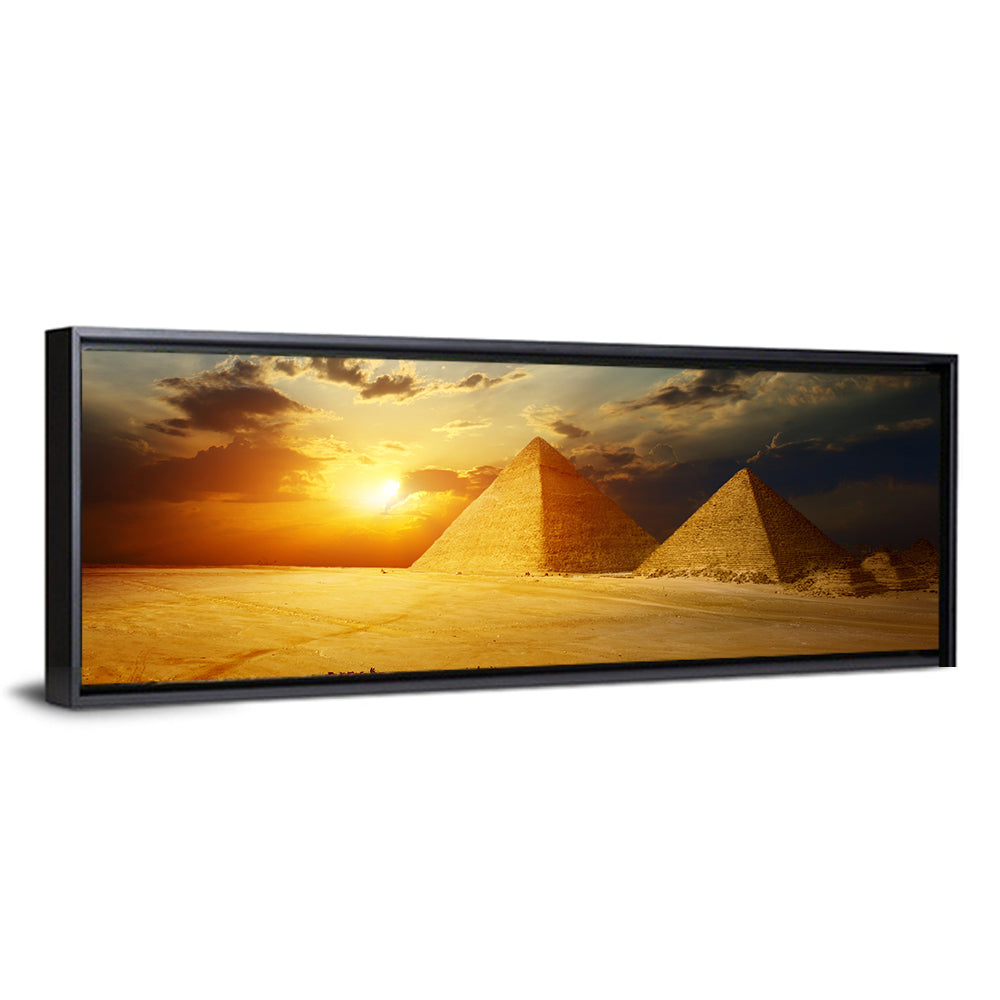 Great Pyramids Giza Valley III Wall Art