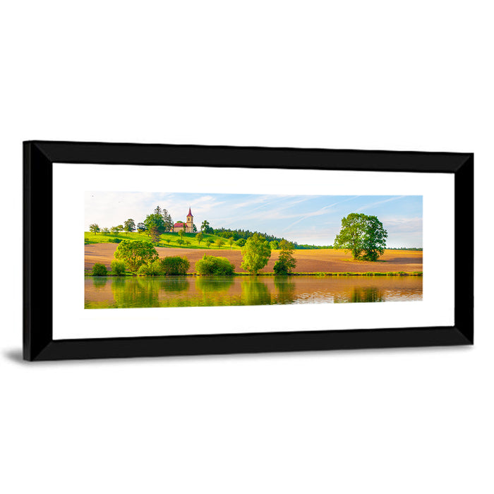 St Peter and Paul Church, Czech Republic Wall Art as a framed print
