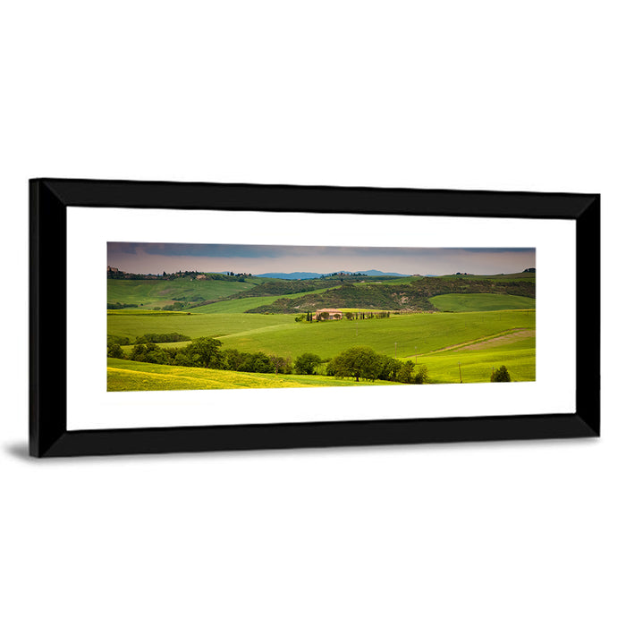Tuscany in Summer Wall Art as a framed print