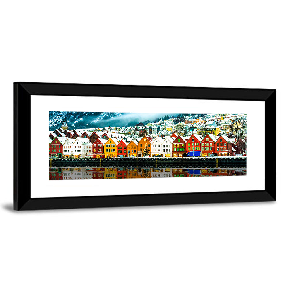 View On Bruges In Bergen Wall Art