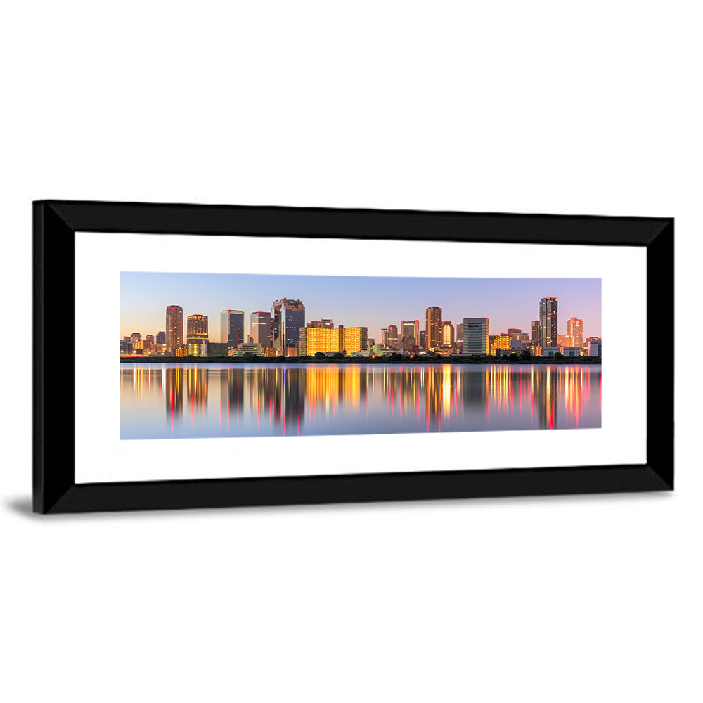 Umeda District Cityscape Wall Art