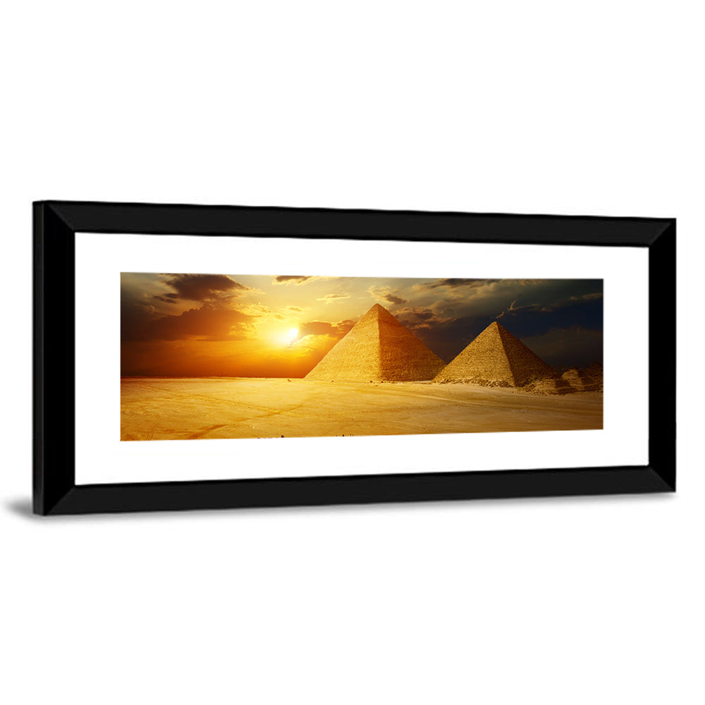 Great Pyramids Giza Valley III Wall Art