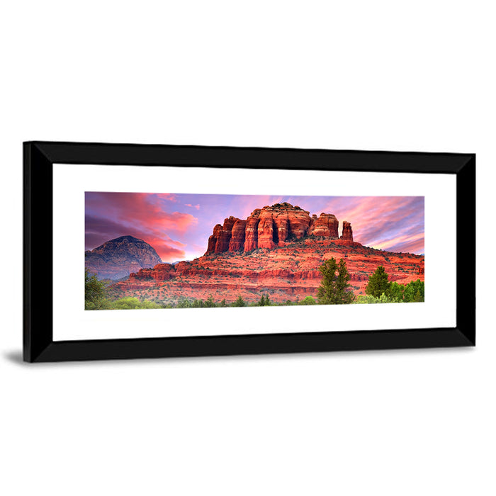 Drive Toward Cathedral Rock, Sedona Wall Art as a framed print