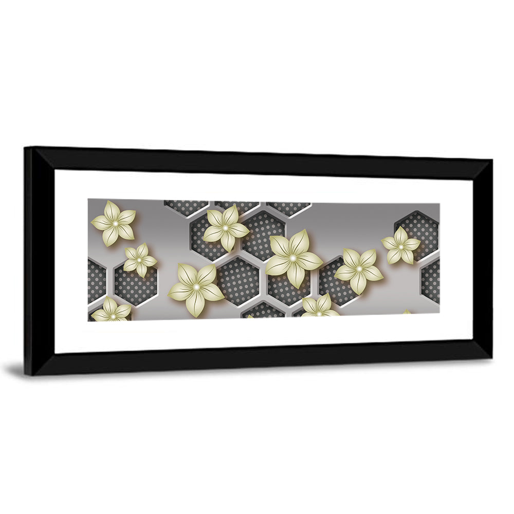 Mural 3D Flower Wall Art