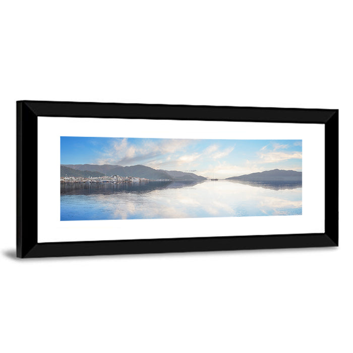 Marmaris Embankment, Turkey Wall Art as a framed print
