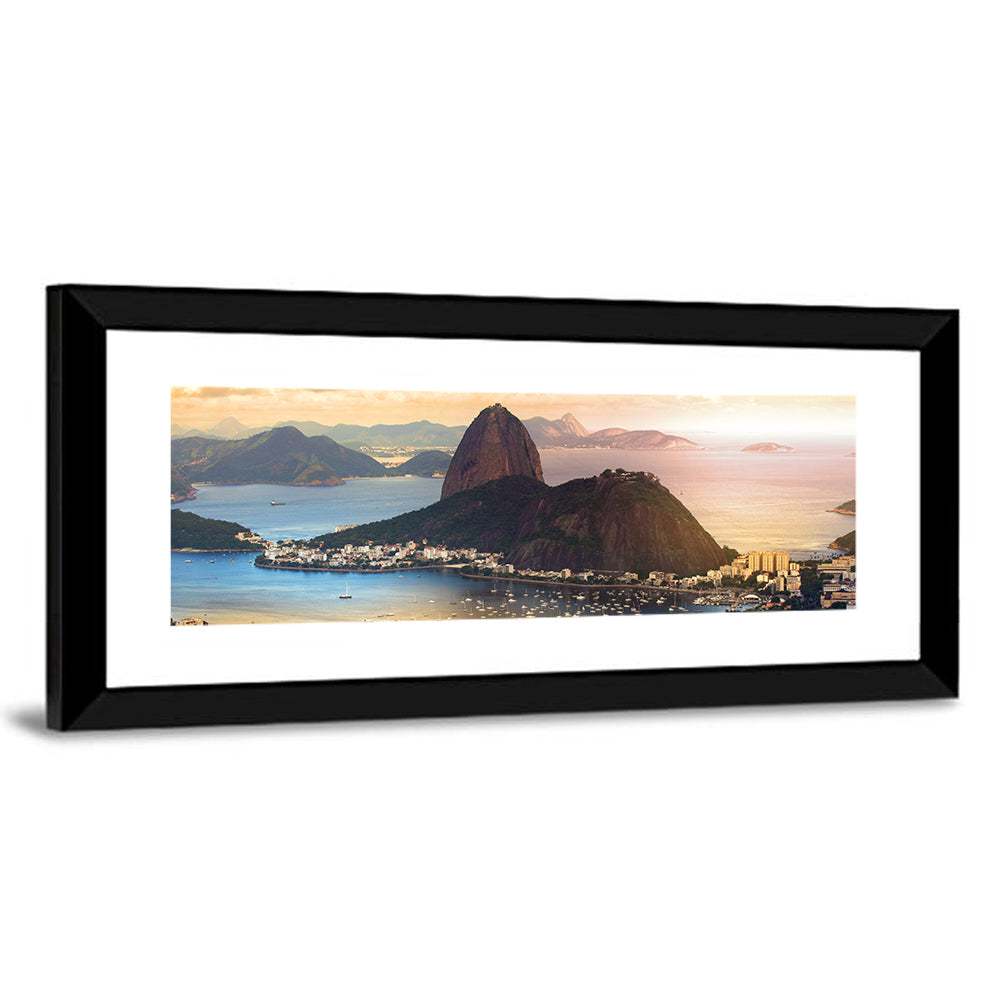 Rio De Janeiro In Twilight Wall Art