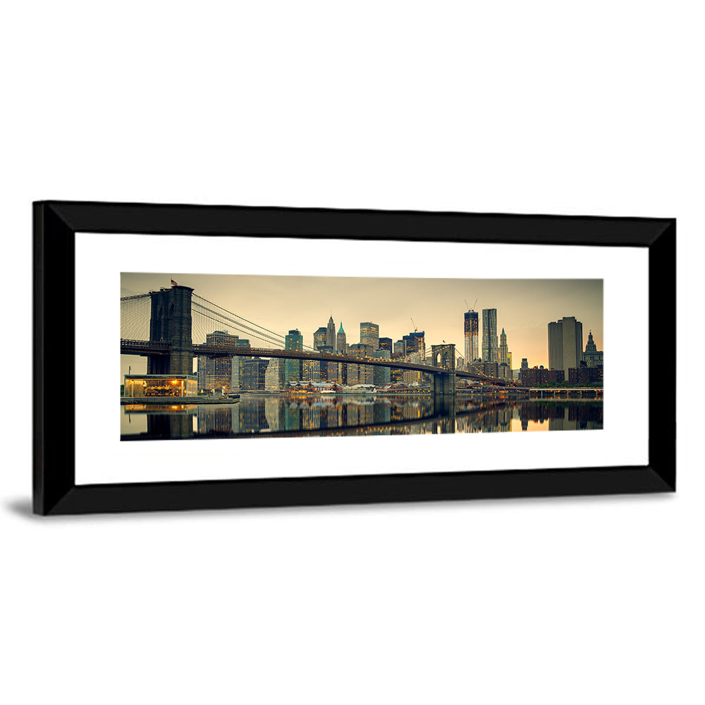 Brooklyn Bridge & Manhattan Wall Art