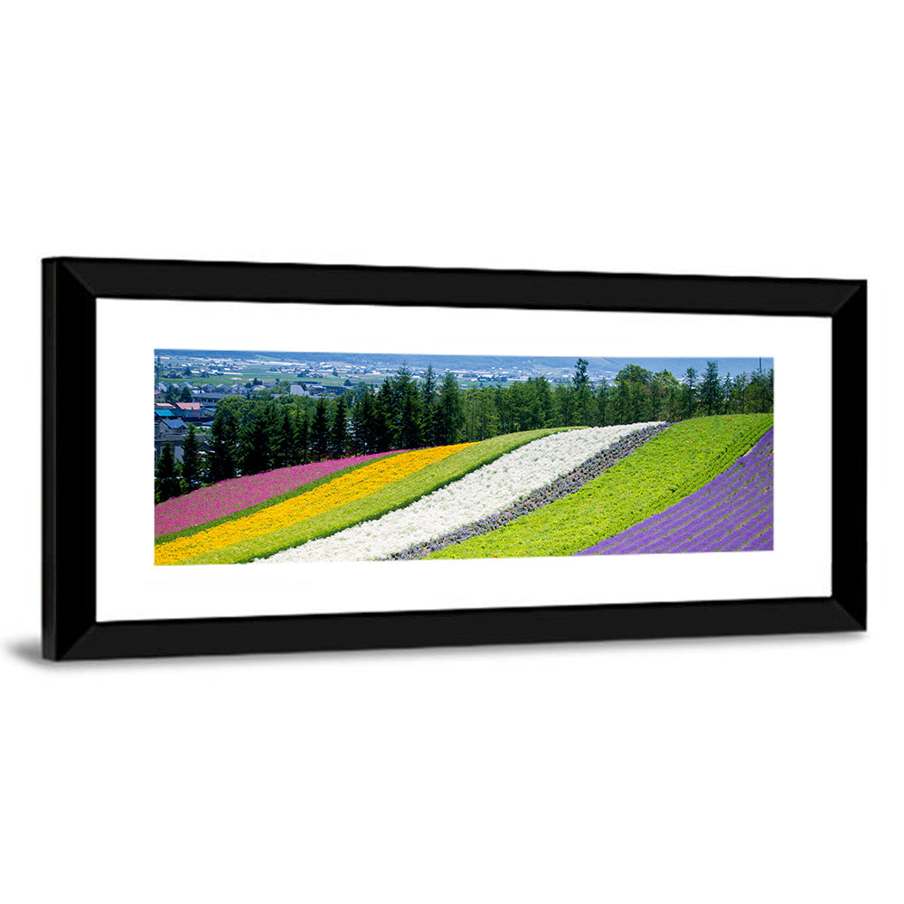 Lavender Garden In Fulano Hokkaido Wall Art