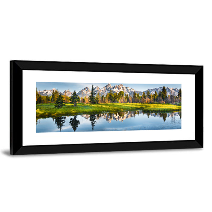 Grand Teton National Park Wall Art as a framed print
