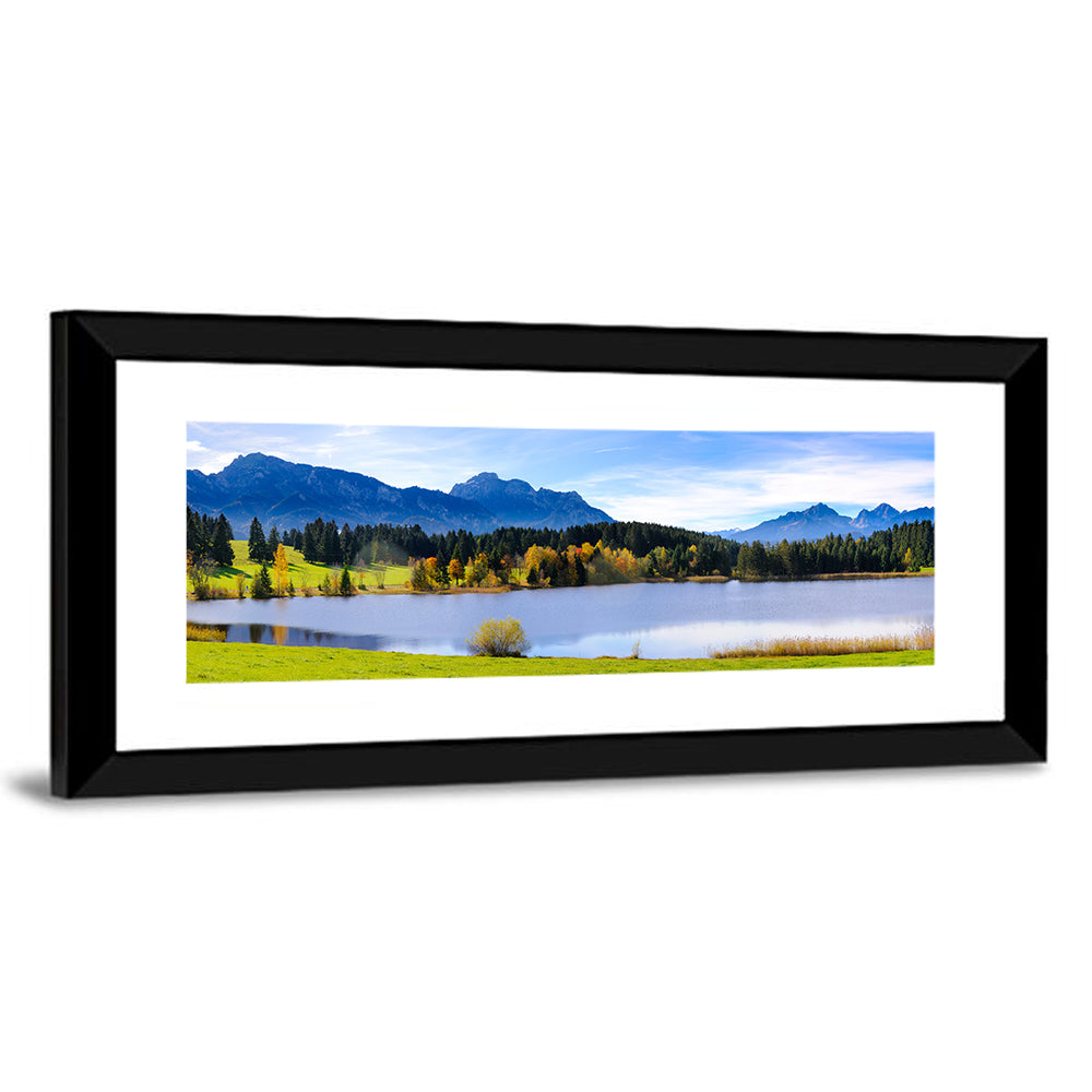 Lake Alps In Bavaria Wall Art