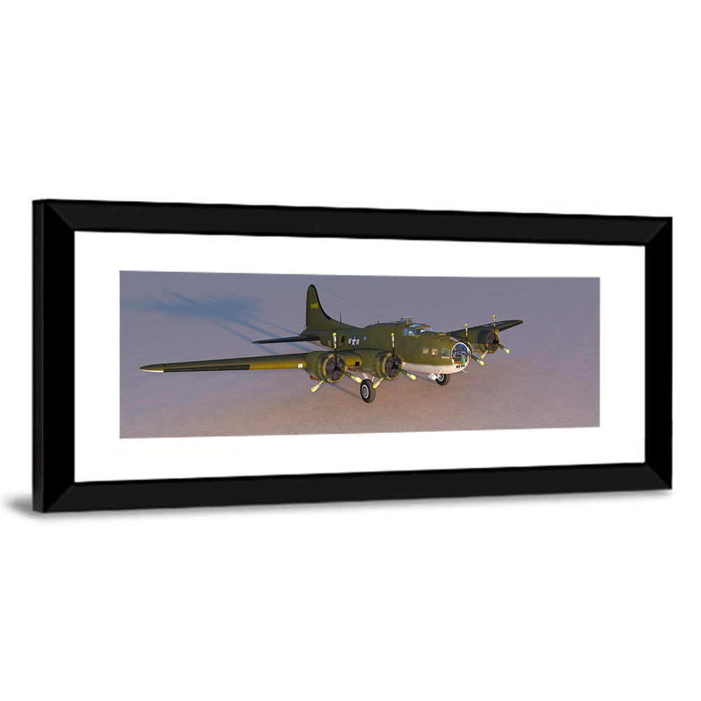 Propeller Fighter Wall Art