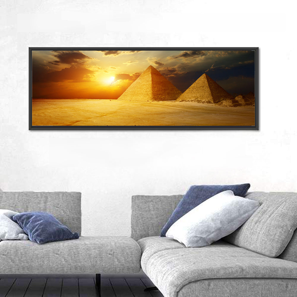 Great Pyramids Giza Valley III Wall Art