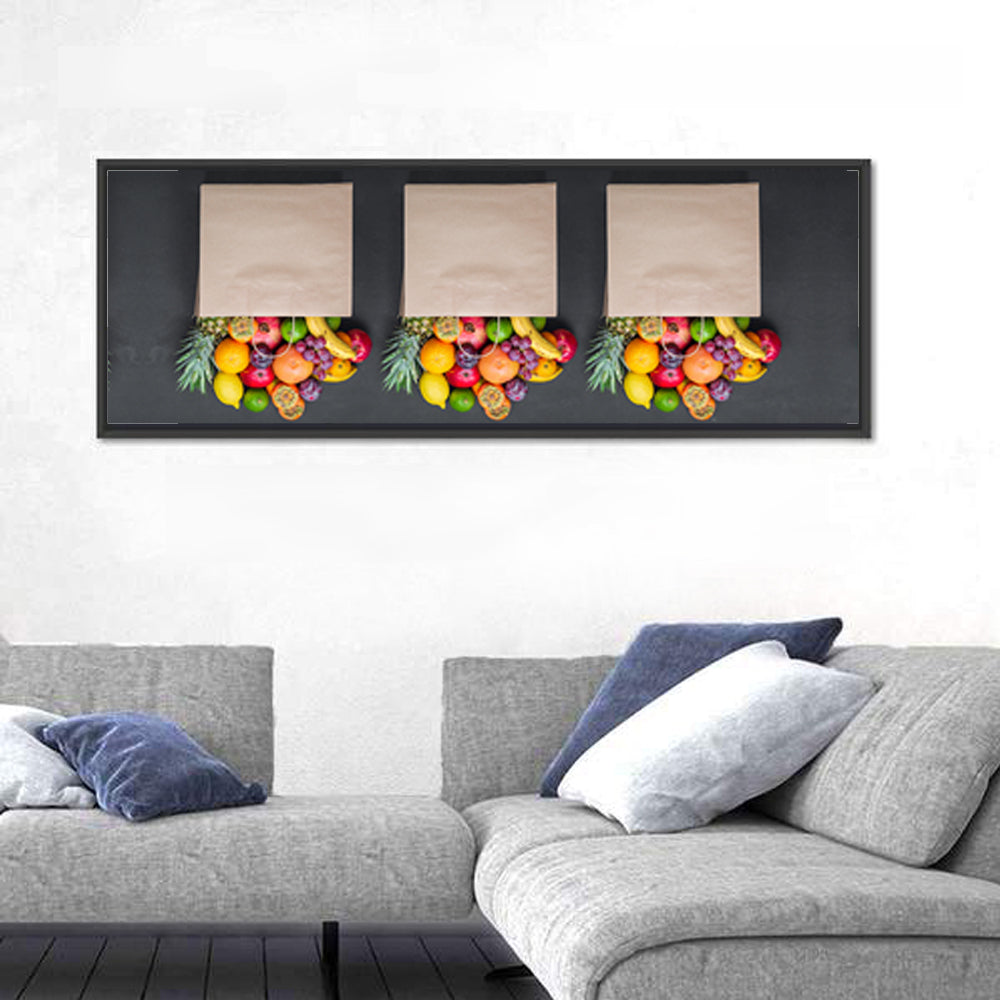 Fruits Shopping Concept Wall Art