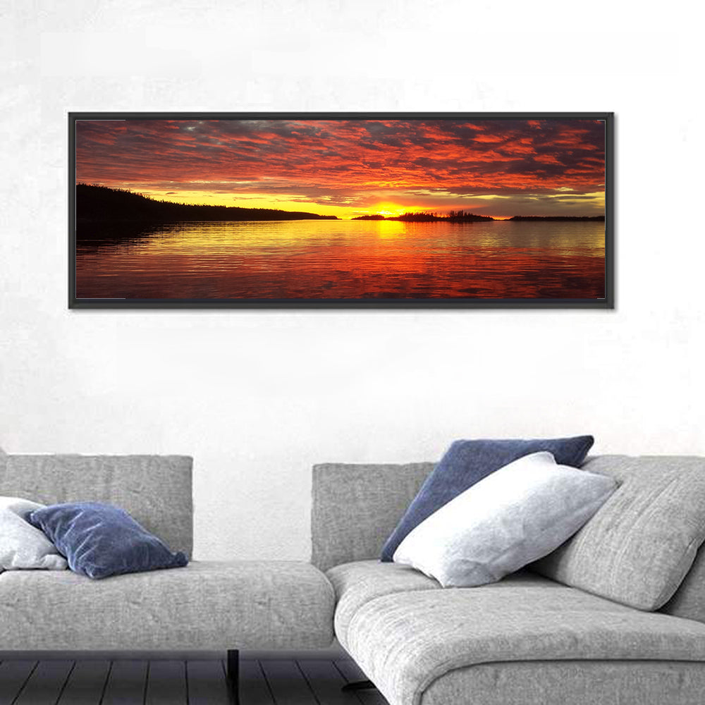 Lake Athabasca Sunset Wall Art