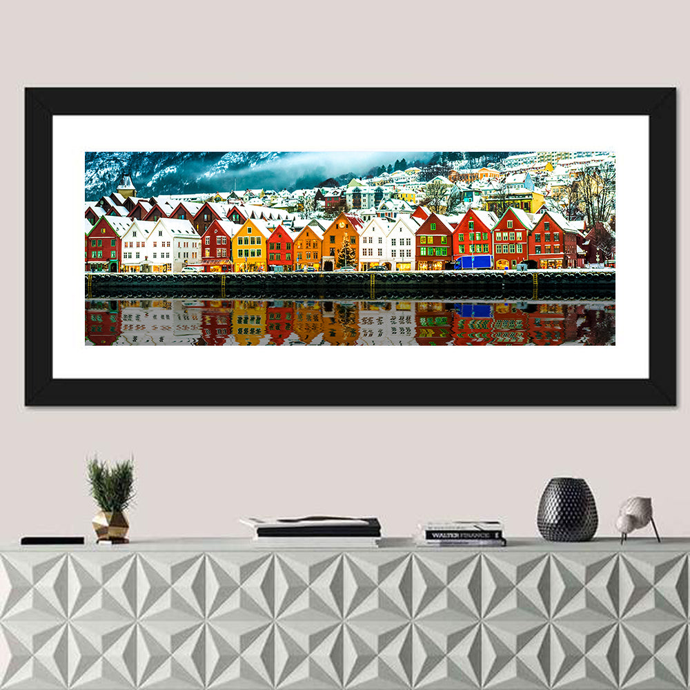 View On Bruges In Bergen Wall Art