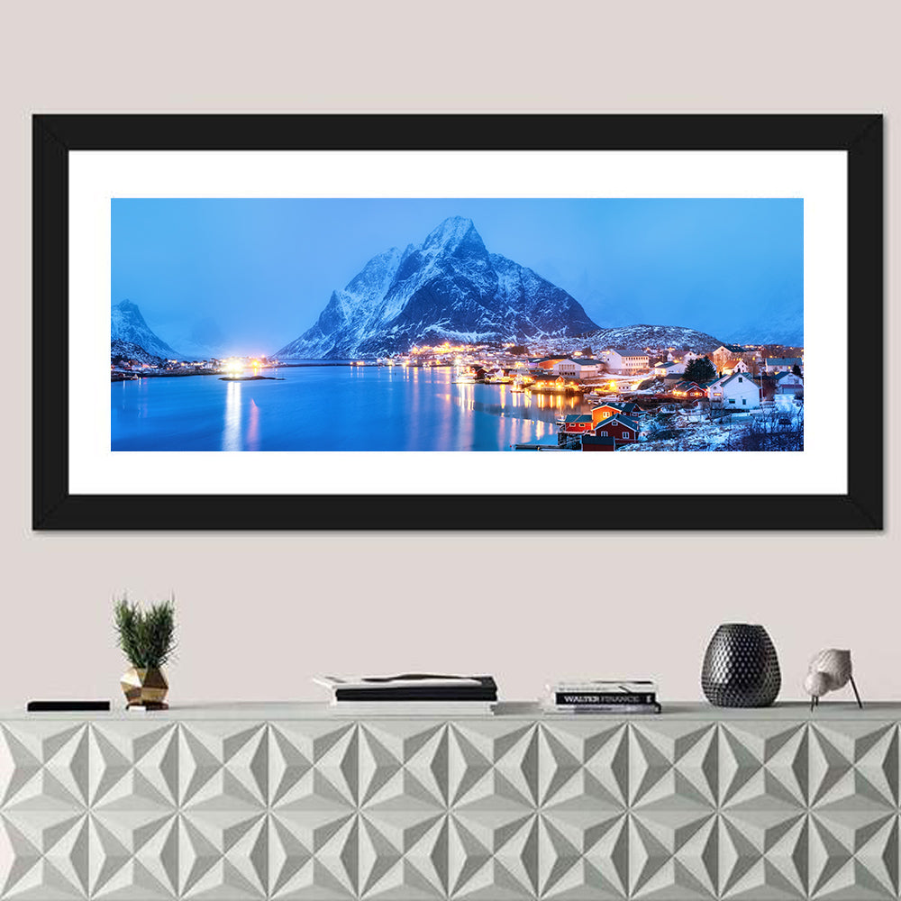 Sea Bay In Lofoten Islands Wall Art
