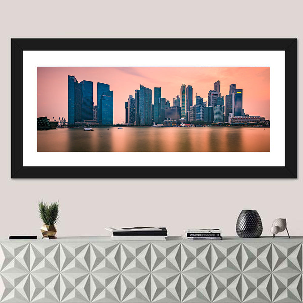 Singapore Skyline At Marina Bay Wall Art