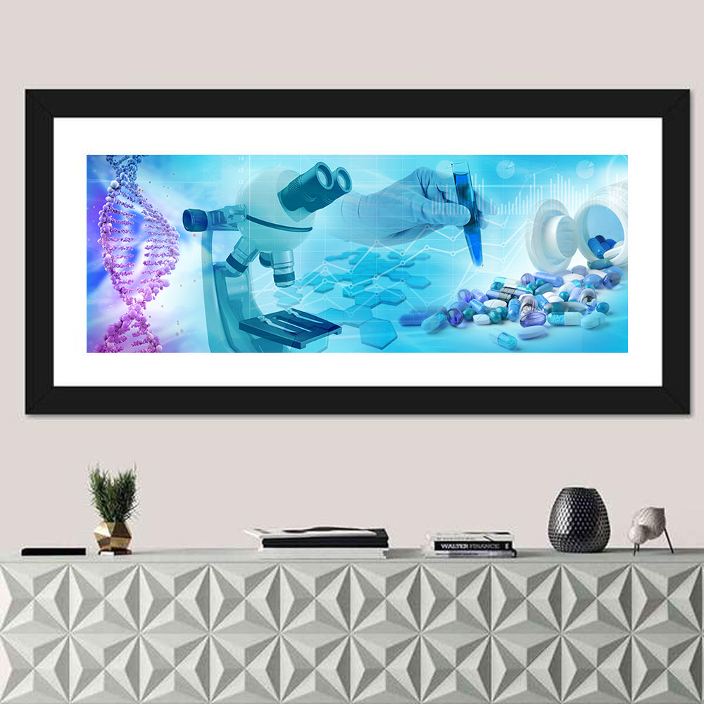 Pharmaceutical Research Concept Wall Art