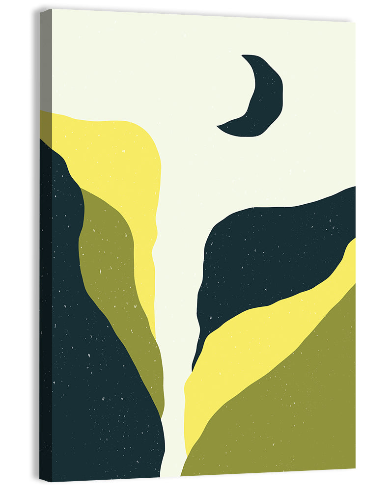 Cliff & Mountain Minimal Wall Art
