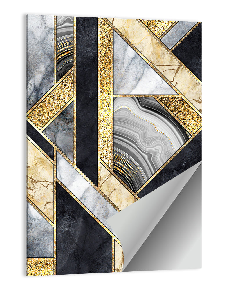 Marble Mosaic Texture Wall Art