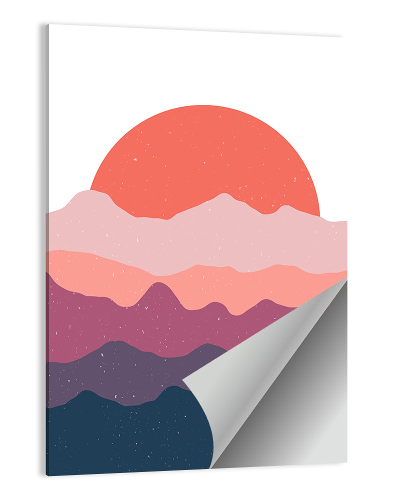 Mountain Minimal Wall Art
