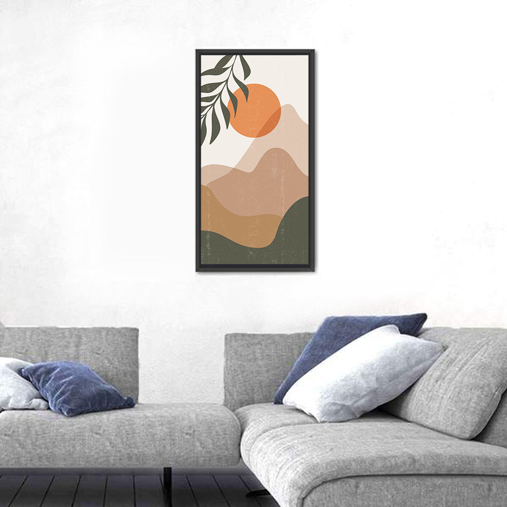Sunset Boho Minimalist Wall Art