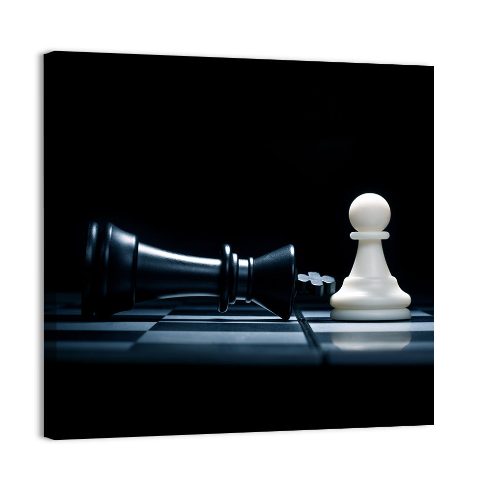 A Pawn & The Won King Wall Art