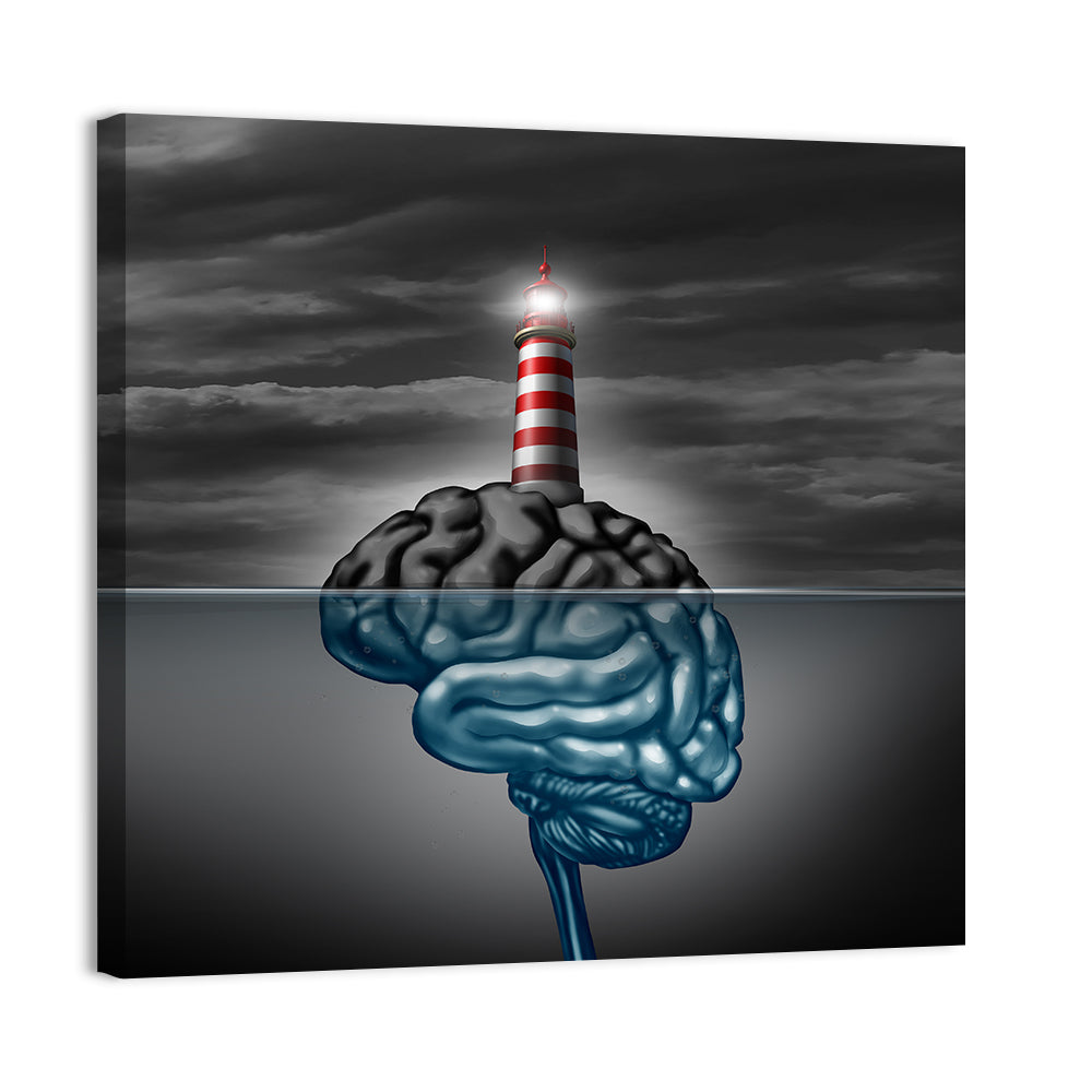 Brain Disorder Neurology Symbol Wall Art