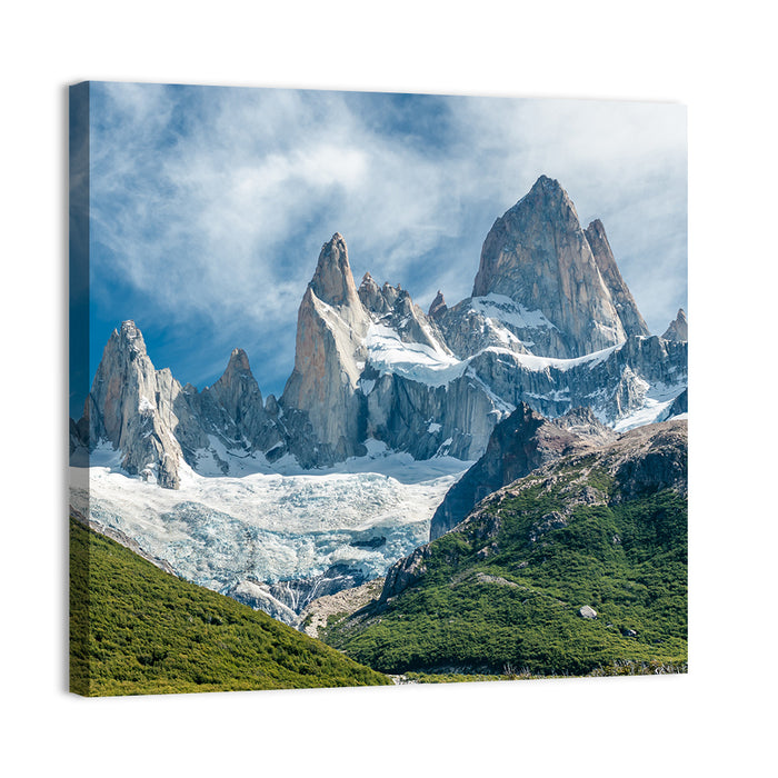 Mount Fitz Roy Wall Art as a canvas print