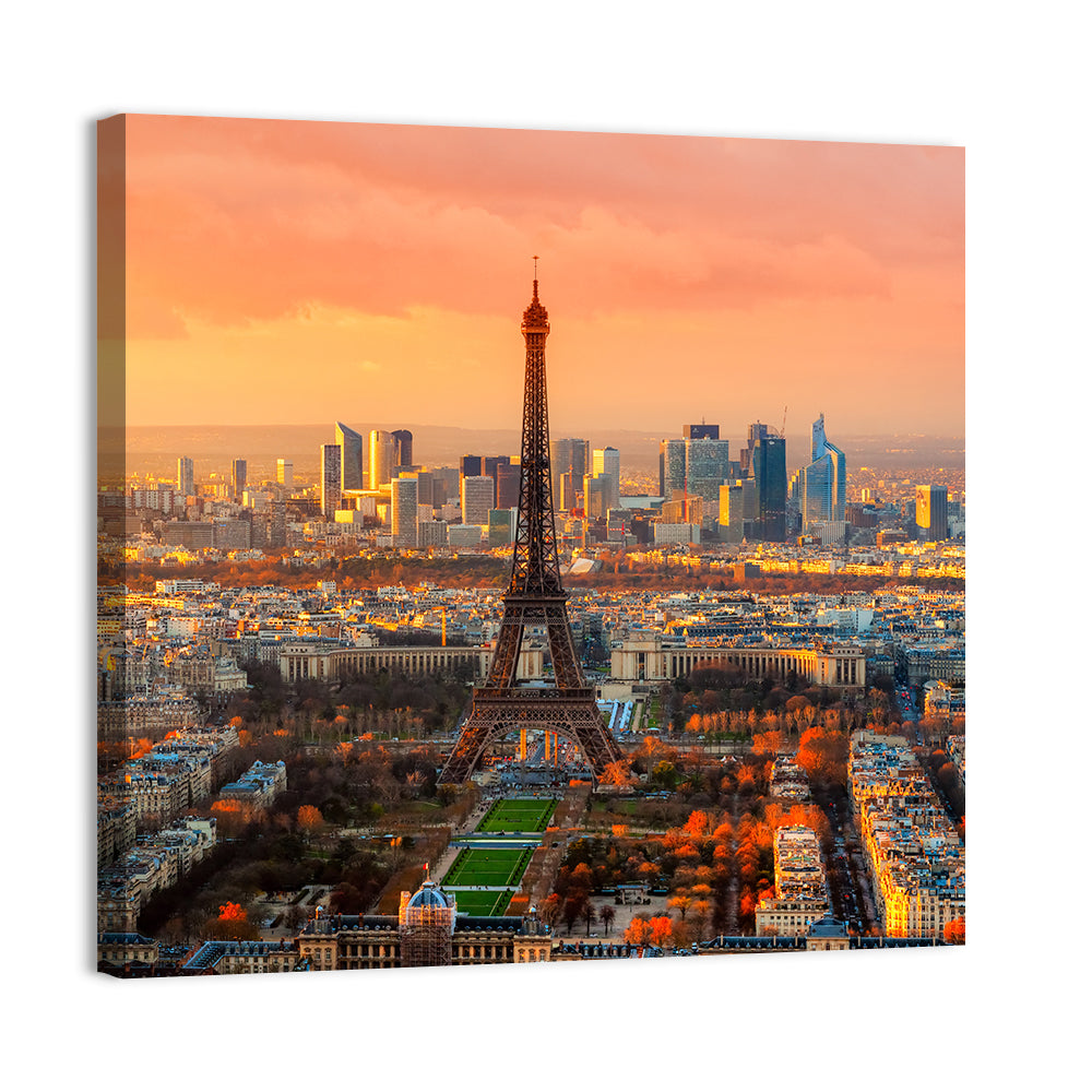 Paris At Twilight Wall Art