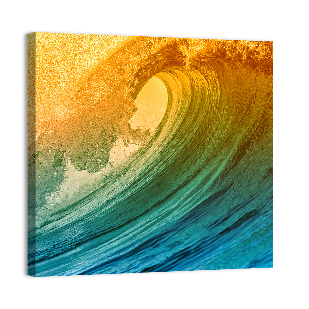 Scenic Ocean Wave Wall Art