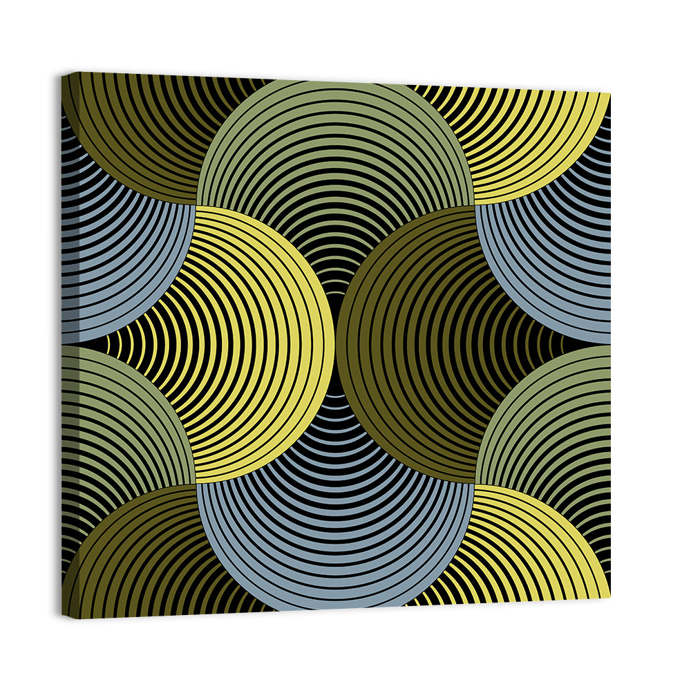 Ornate Geometric Petals Grid I Wall Art