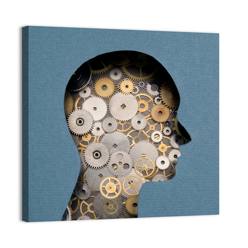 Thinking Mechanism Wall Art