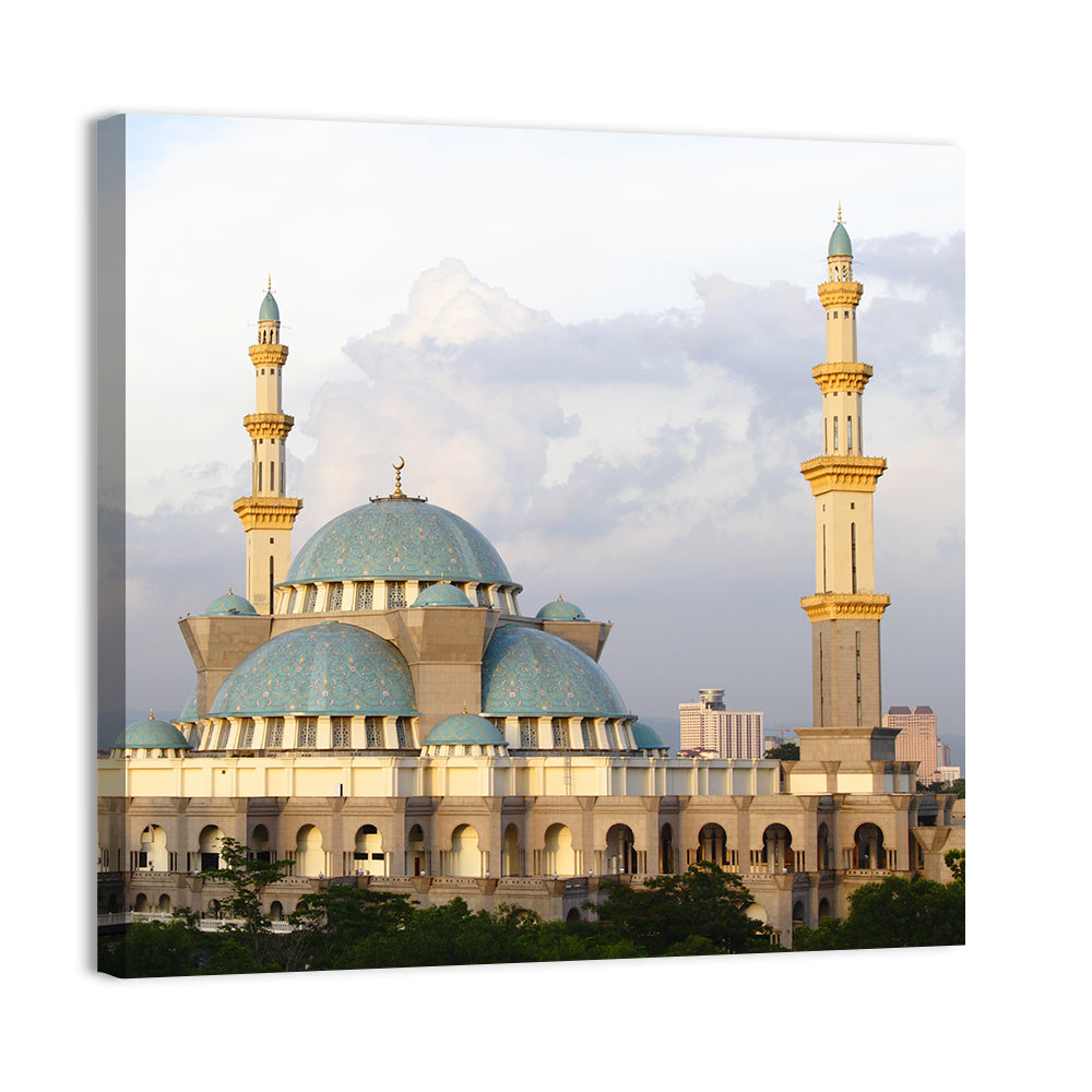Federal Territory Mosque At Kuala Lumpur Wall Art