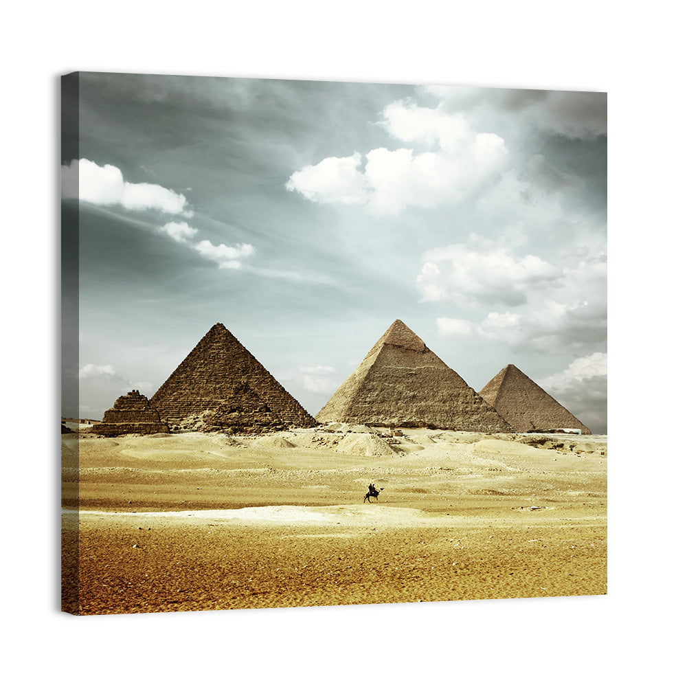 Great Pyramids Giza Valley I Wall Art