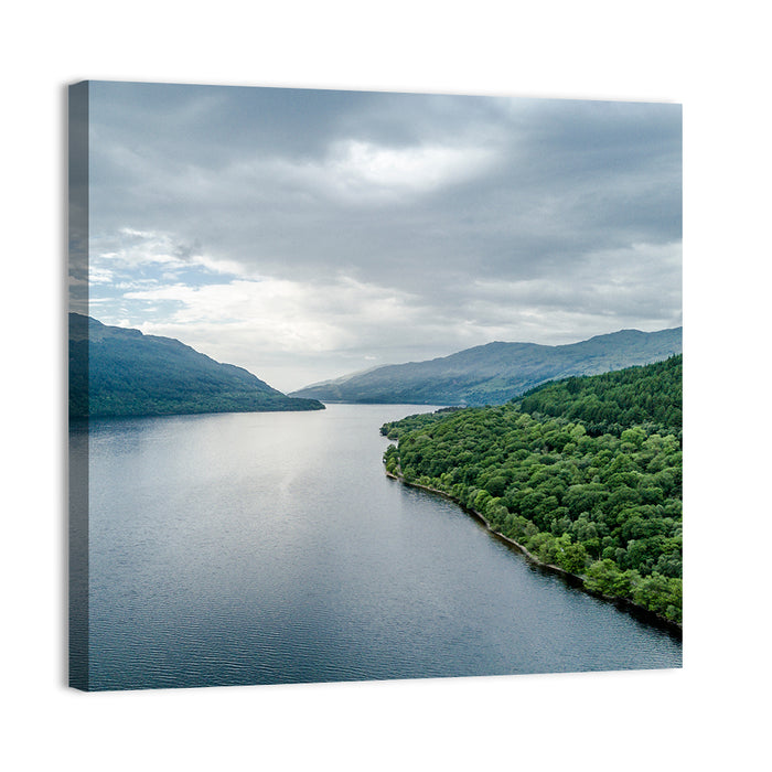 Bonnie Banks of Loch Lomond Wall Art as a canvas print